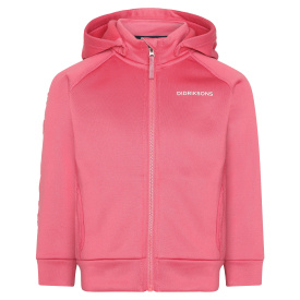 Didriksons Corin Kids Full-Zip Dusty Azalea