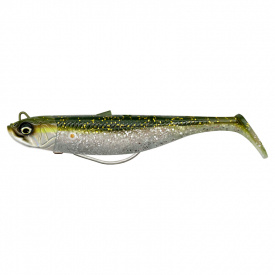 Savage Gear Savage Minnow Weedless 12.5cm 28g Sinking 2+1 - Green Silver