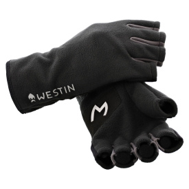 Westin HLF Fleece Gloves Carbon Black