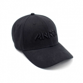 Ahrex Bold Script Cap - Black on Black