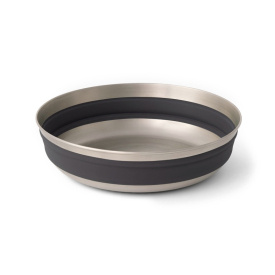 Sea To Summit Detour Stainless Steel Collapsible Bowl L Black