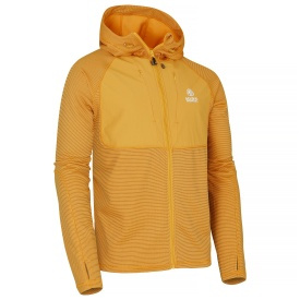 Beyond Nordic Mid Layer Fleece Hoodie BN101 Herr Yellow