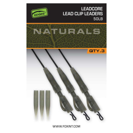 Fox Naturals Leadcore PG Lead Clip Leaders