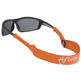 Scott Neoprene Sun Glass Leash Orange Large End