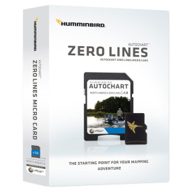 Humminbird AutoChart ZeroLine, SD kort