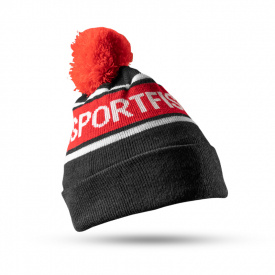 Söder Sportfiske Knitted Beanie Black/Red