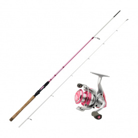 Okuma Pink Pearl V2 Haspel Combo