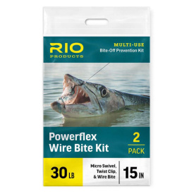 Rio Powerflex Wire Bites Leader Swivel And Twist Clip