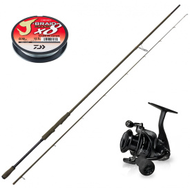 Okuma Pitch Black V2 Savage Gear SG4 Pike Combo