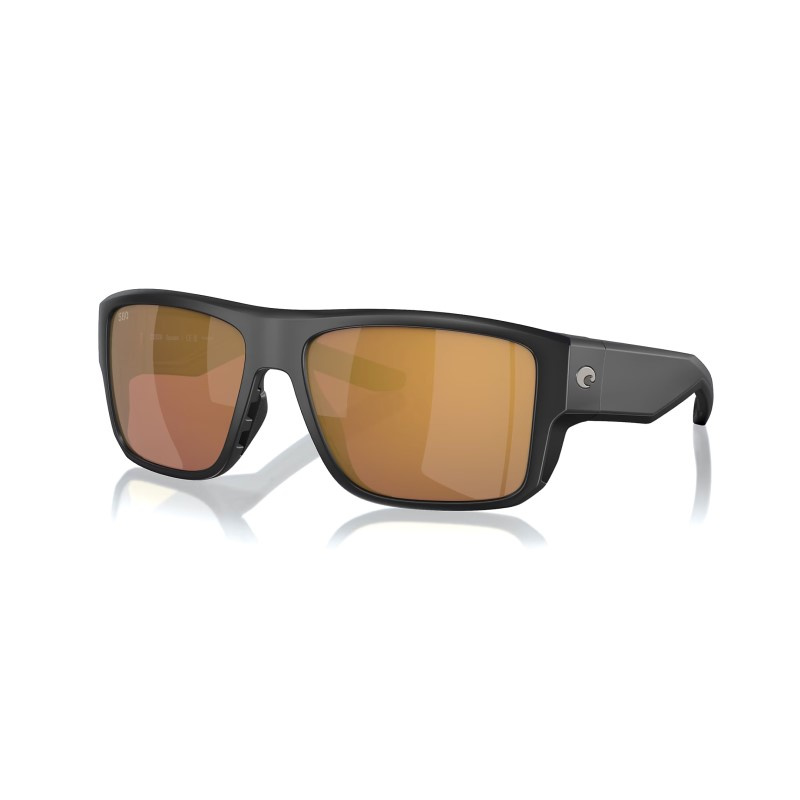 Costa Taxman Matte Black - Gold Mirror 580G