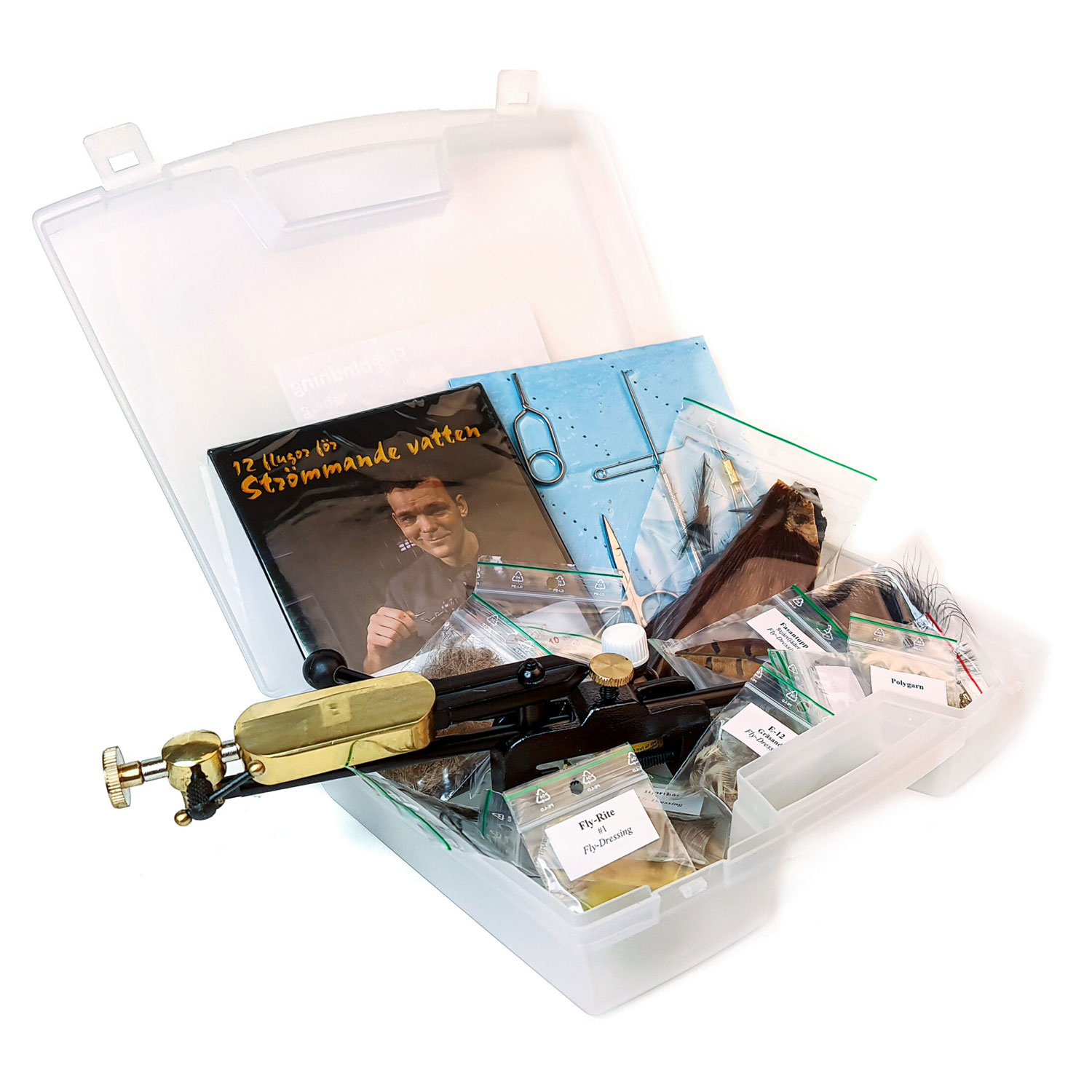 Getting started with fly tying incl. Regent Vice