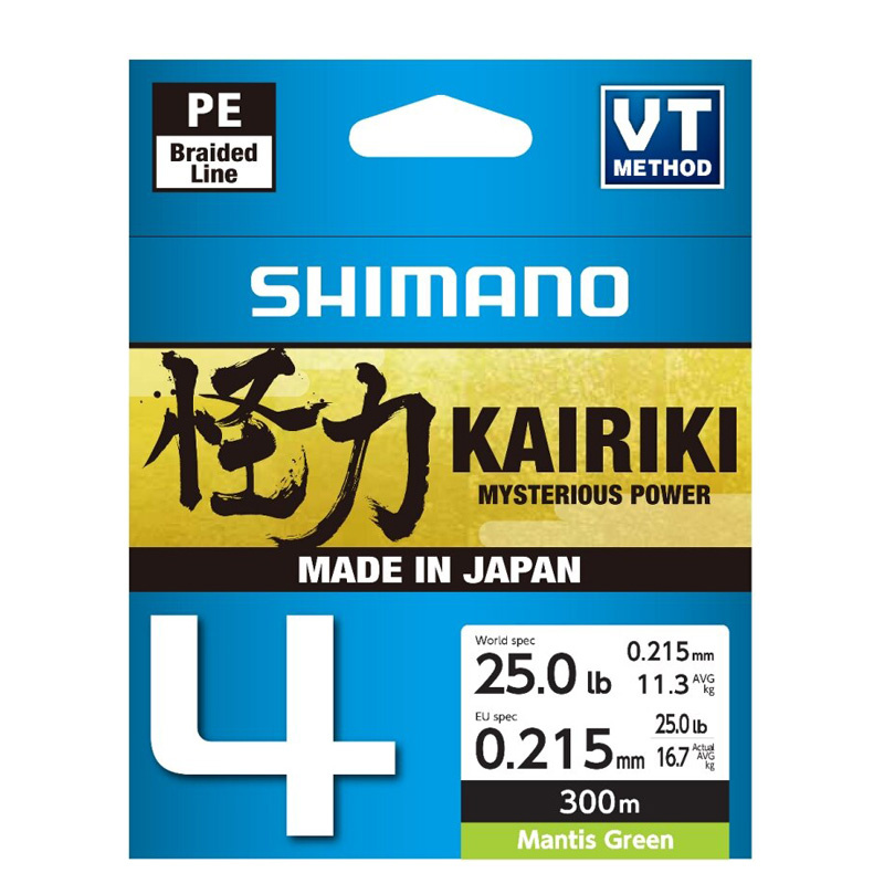 Shimano Kairiki 4 300m Mantis Green