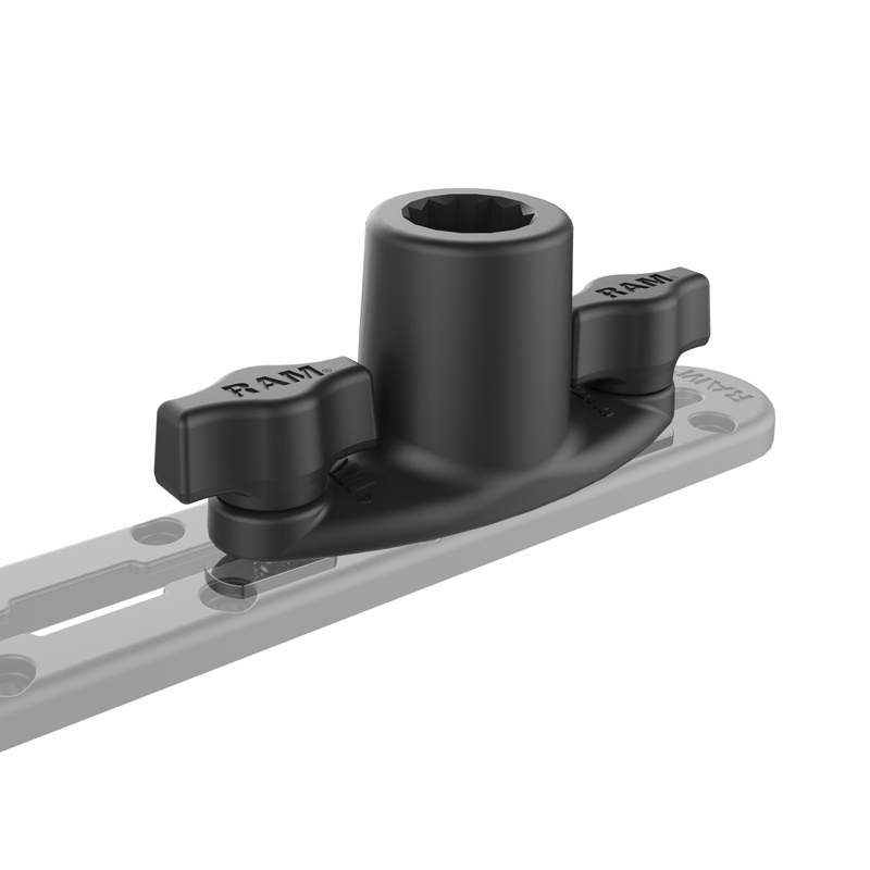 RAM Mounts Dual T-Bolt Track Base for Spline Posts