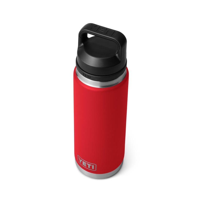 Yeti Rambler 26 Oz Bottle Chug - Rescue Red