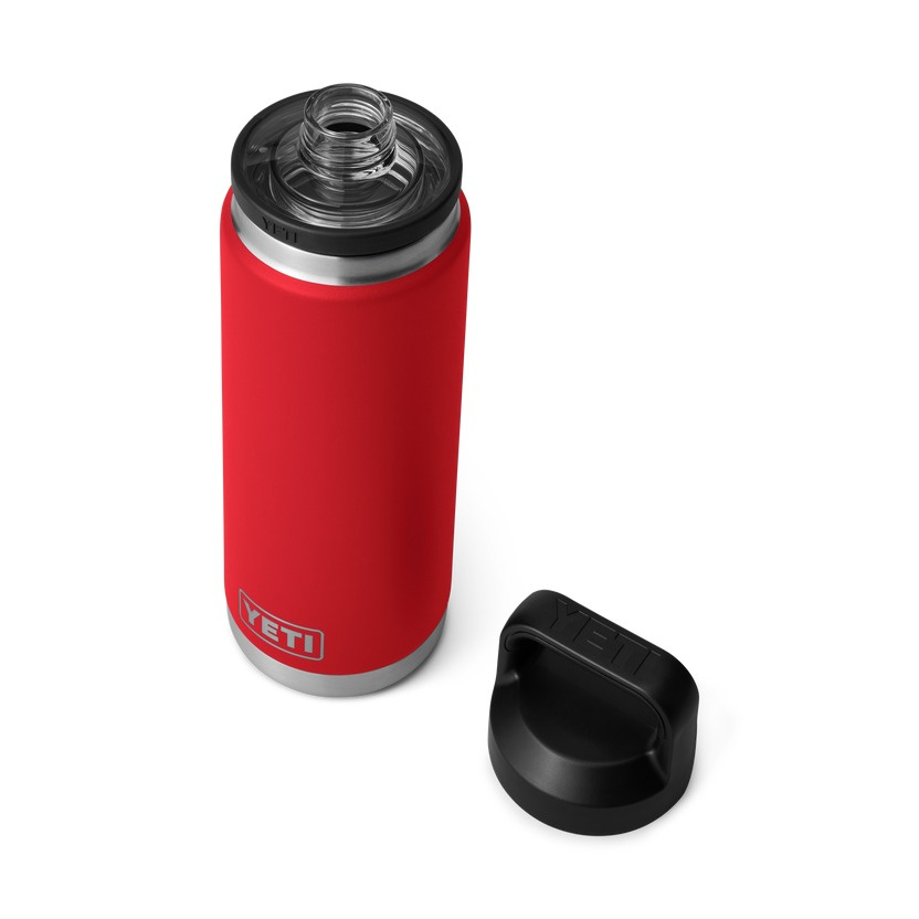 Yeti Rambler 26 Oz Bottle Chug - Rescue Red