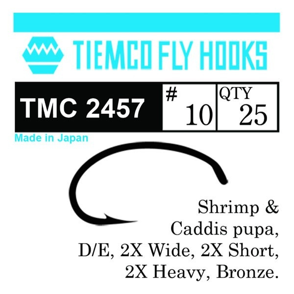 Tiemco 2457 Shimp/Caddis